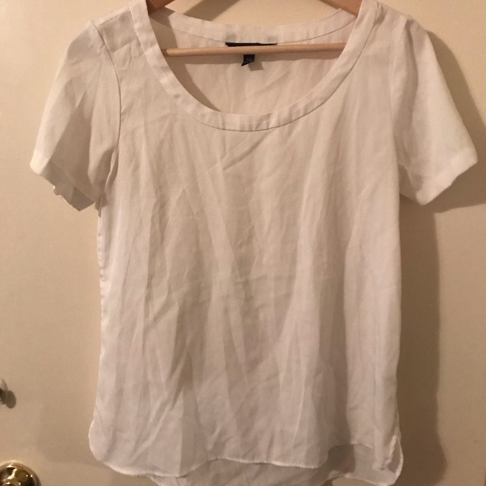 Banana republic white top
